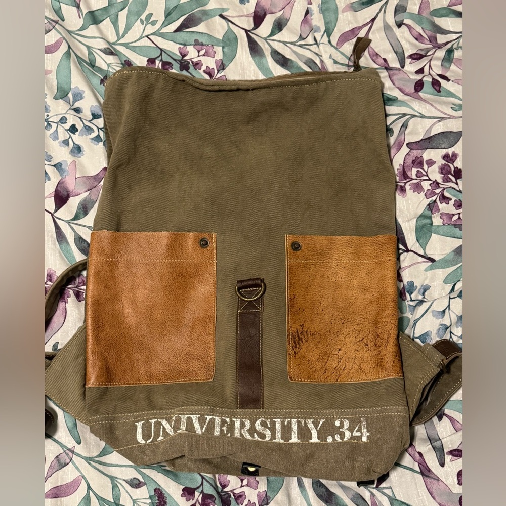 University 34 Canvas Backpack